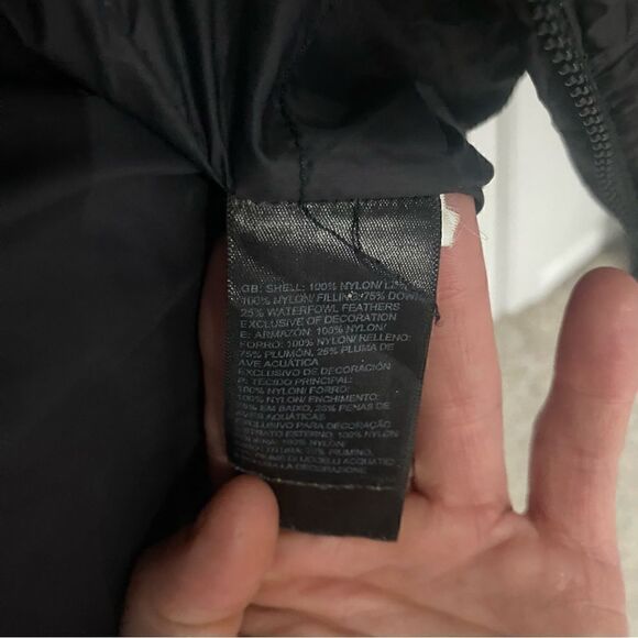 The North face Long Black Puffer Jacket Womens Size Small - Picture 4 of 8